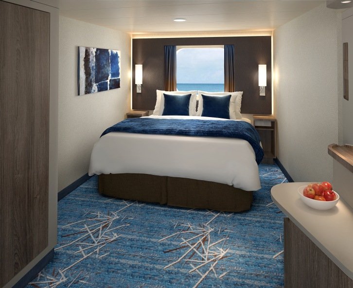 Sail Away Oceanview cabin on Norwegian Encore