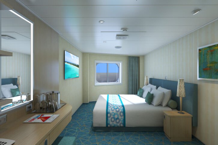 Cloud 9 Spa Ocean View cabin on Carnival Panorama