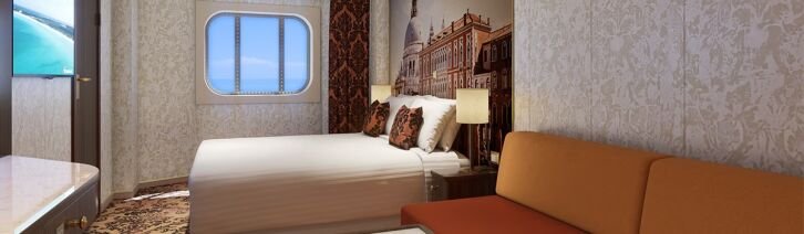 Ocean View Guarantee cabin on Carnival Venezia