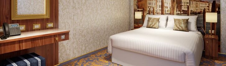 Interior cabin on Carnival Venezia