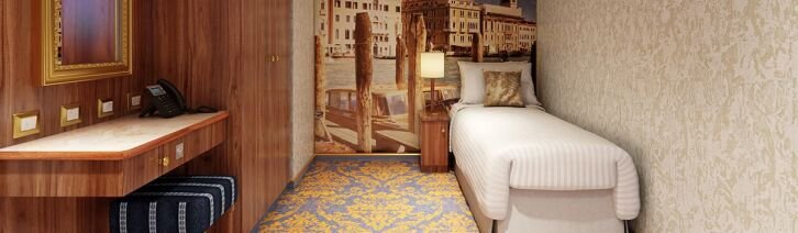 Interior Upper/Lower cabin on Carnival Venezia