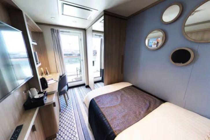 Single Balcony Cabins on Iona