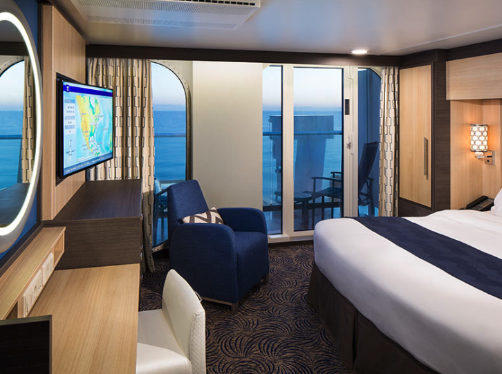Sky Balcony cabin on Spectrum of the Seas