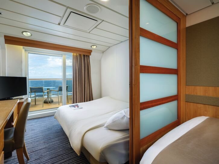 Deluxe Balcony Cabin on Marella Explorer 2