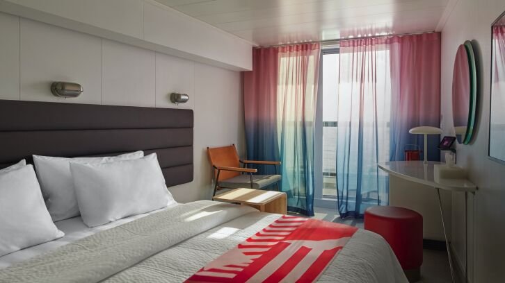The Sea Terrace cabin on Scarlet Lady