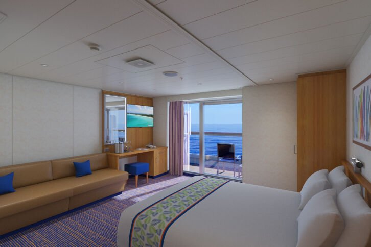 Premium Balcony cabin on Carnival Sunrise