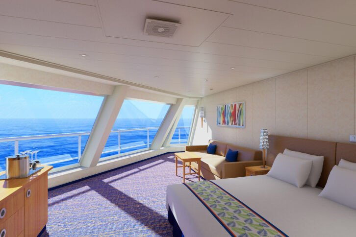 Scenic Grand Ocean View cabin on Carnival Sunrise