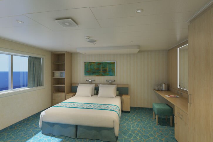 Cloud 9 Spa Interior cabin on Carnival Sunrise