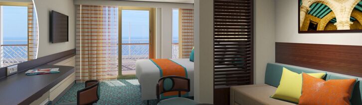 Havana Cabana Suite on Carnival Mardi Gras