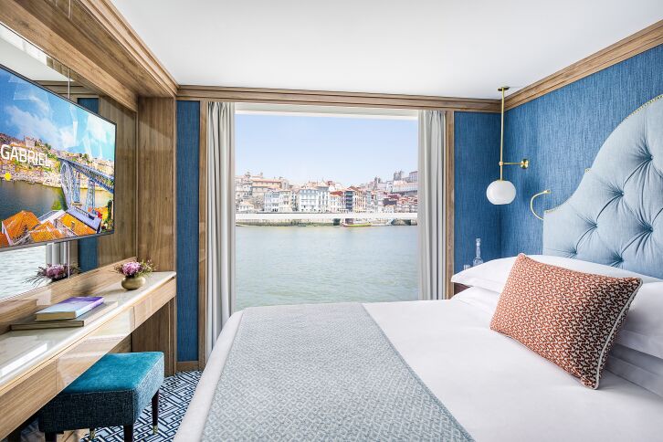 French Balcony Stateroom on S.S. São Gabriel