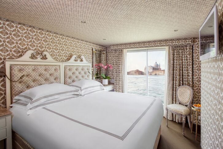 French Balcony cabin on S.S. La Venezia