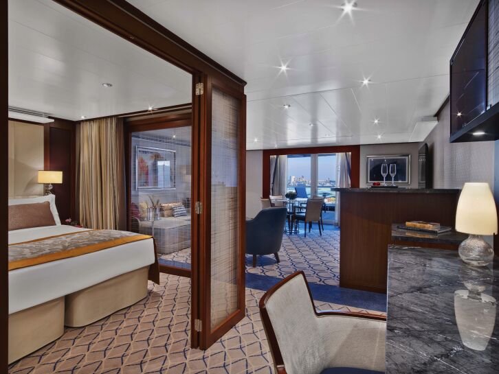 Penthouse Spa Suite on Seabourn Venture