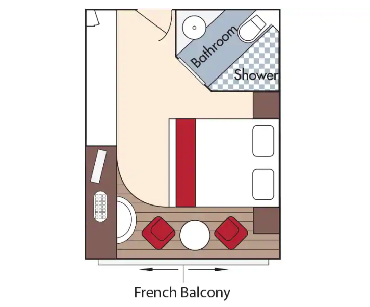 Category CA floor plan on AmaLucia