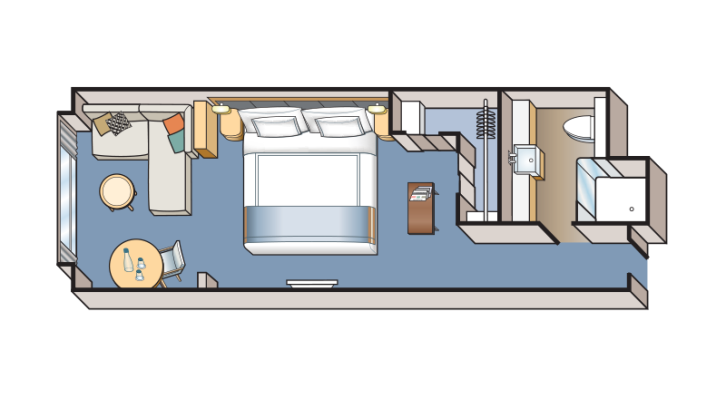 Nordic Balcony floor plan on Viking Polaris