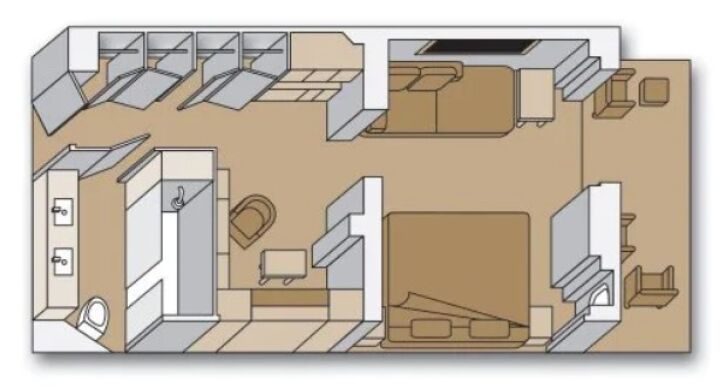 Signature Suite floor plan on Rotterdam