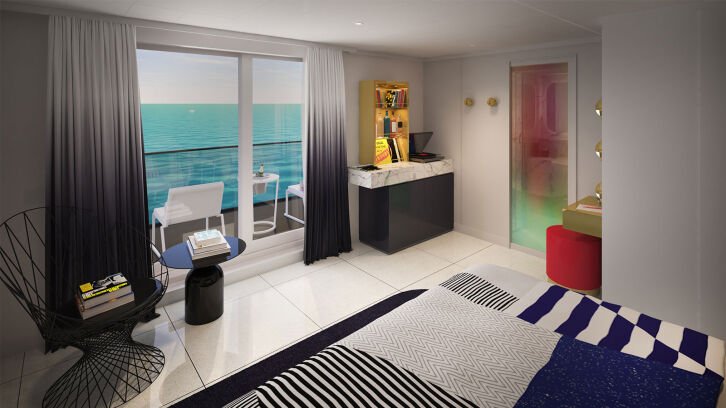 Sweet Aft Suite, Pretty Big Terrace on Valiant Lady