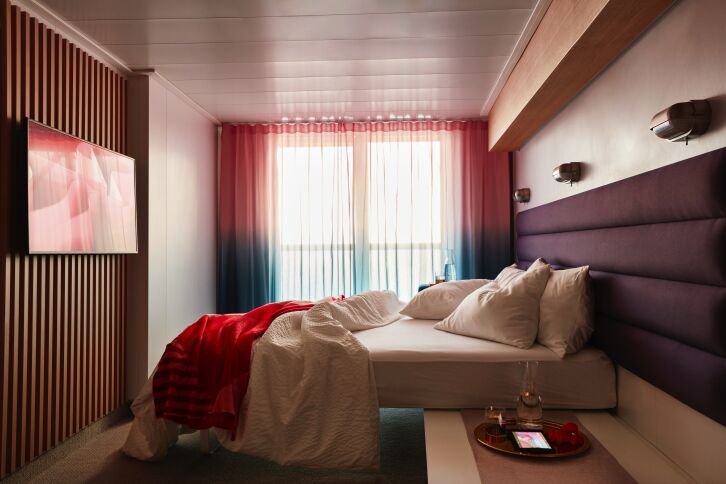The Sea Terrace Guarantee cabin on Valiant Lady