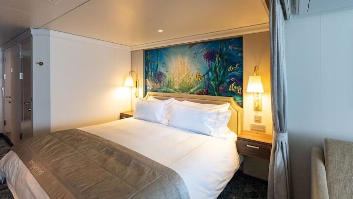 Family Concierge Oceanview cabin on Disney Wish