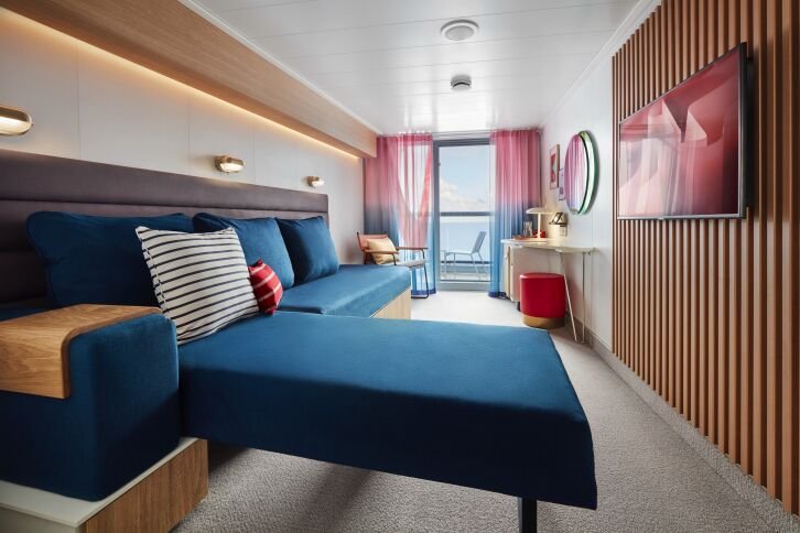 The Sea Terrace cabin on Resilient Lady