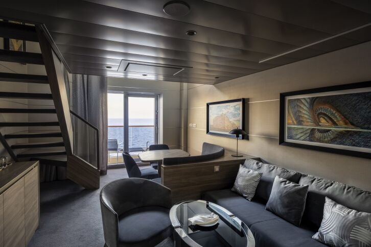 MSC Yacht Club Duplex Suite on MSC World Europa
