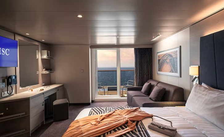 Premium Suite Aurea on MSC World Europa