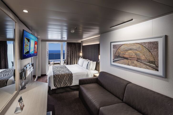 Junior Suite Aurea with Promenade & Ocean View on MSC World Europa