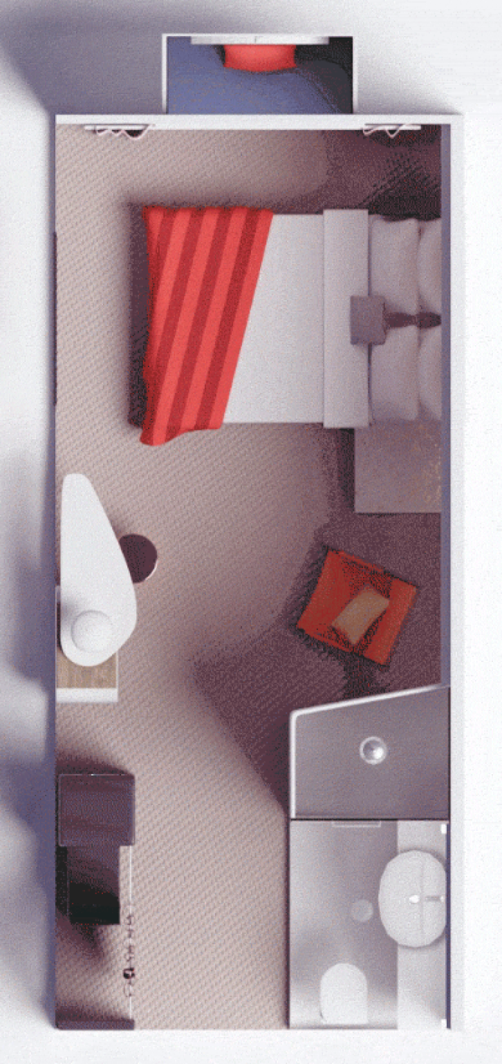 The Sea View floor plan on Resilient Lady