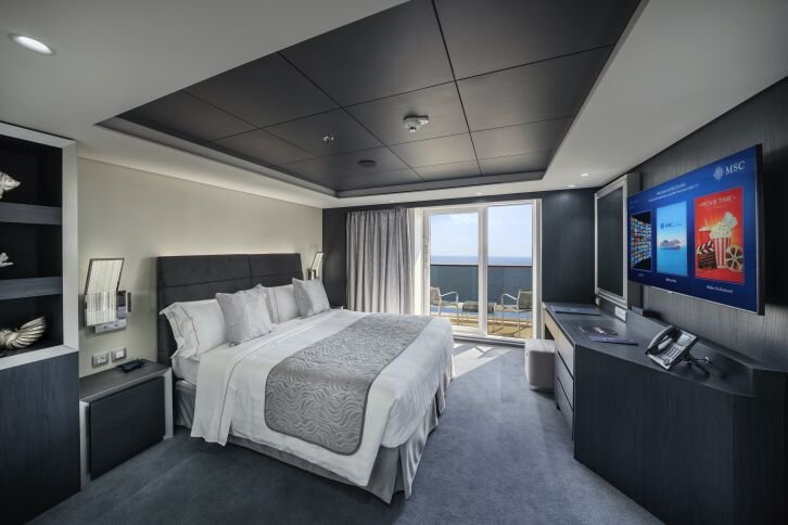 MSC Yacht Club Royal Suite on MSC Euribia