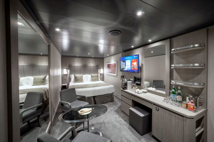 MSC Yacht Club Interior Suite on MSC Seascape