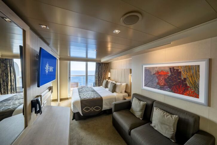 Premium Balcony Aurea cabin on MSC Seascape