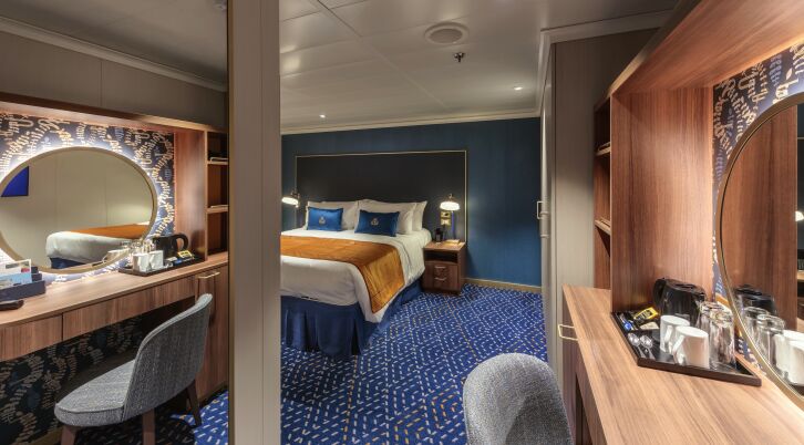 Britannia Inside cabin on Queen Anne