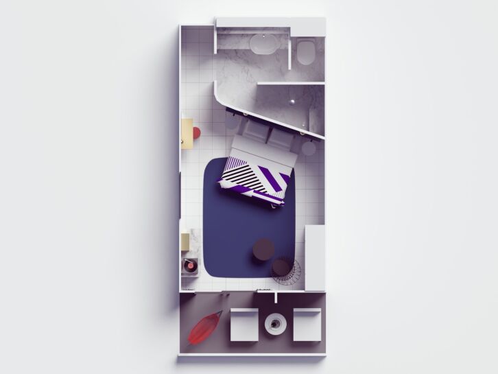 Seriously Suite floor plan on Brilliant Lady
