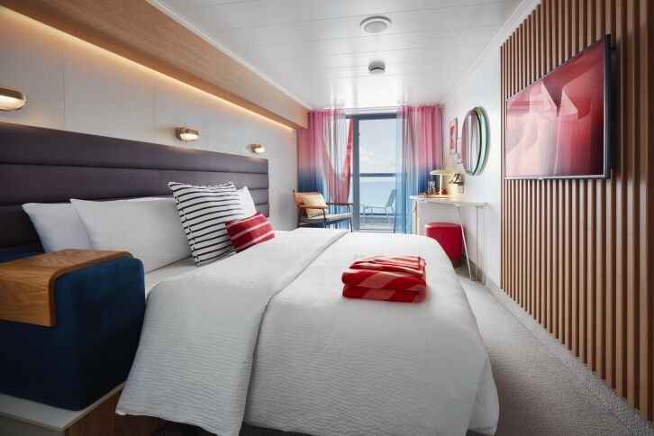 Central Sea Terrace cabin on Brilliant Lady