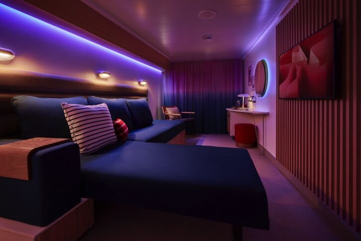 Limited View Sea Terrace cabin on Brilliant Lady