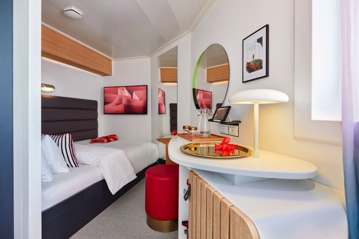 Solo Sea View cabin on Brilliant Lady