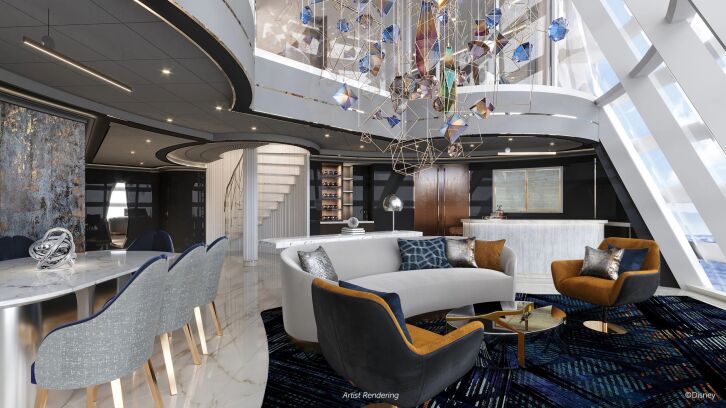 Concierge Tomorrow Tower Suite on Disney Treasure