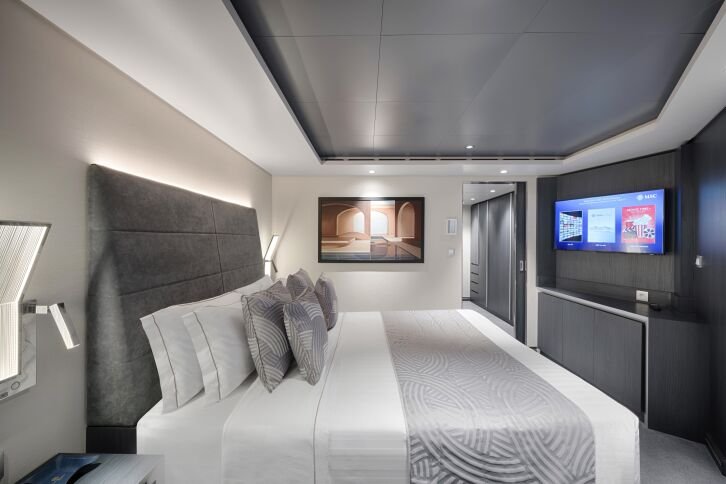MSC Yacht Club Royal Suite With Whirlpool Bath on MSC World America