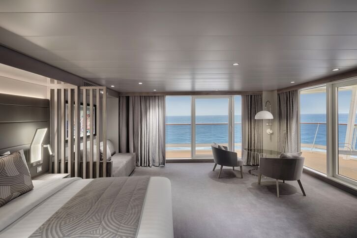 Grand Suite Aurea with Terrace and Whirlpool on MSC World America