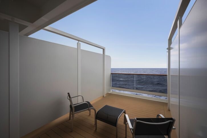 Premium Balcony Aurea cabin on MSC World America