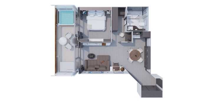 Cove Residence floor plan on Explora II