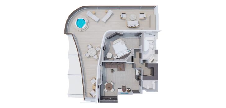 Cocoon Residence floor plan on Explora II