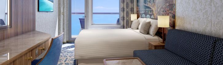 Balcony Guarantee cabin on Carnival Firenze