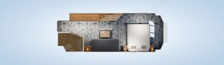 Ocean View floor plan on Carnival Firenze