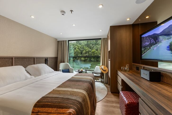 French Balcony Suite on MS Estrela