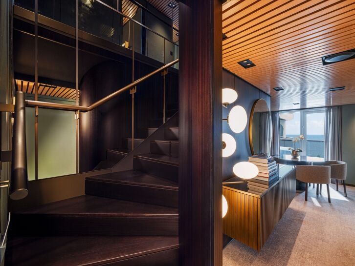 The Haven 3-Bedroom Duplex Suite with Large Balcony on Norwegian Aqua