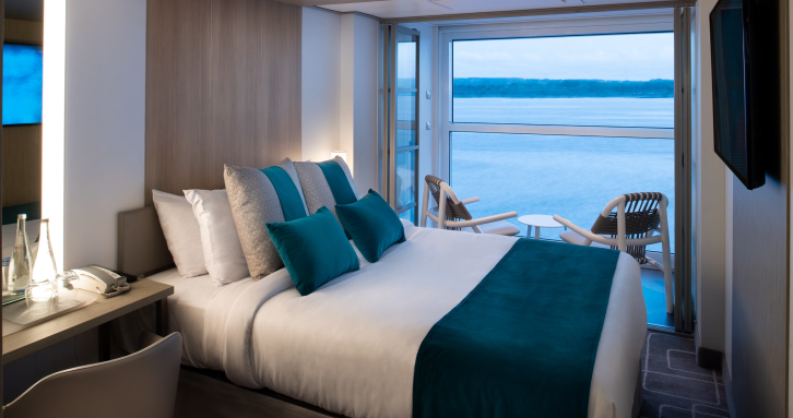 Edge Single Stateroom with Infinite Veranda on Celebrity Xcel