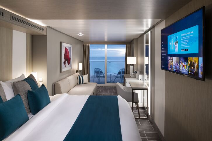 Sunset Veranda Stateroom on Celebrity Xcel