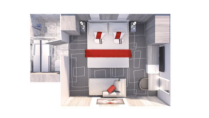 Guarantee Inside floor plan on Celebrity Xcel