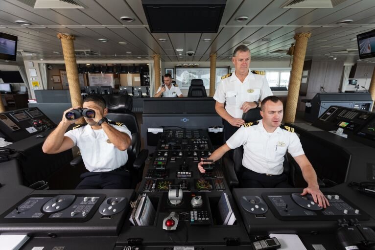 Behind The Scenes Tour on Norwegian Aqua