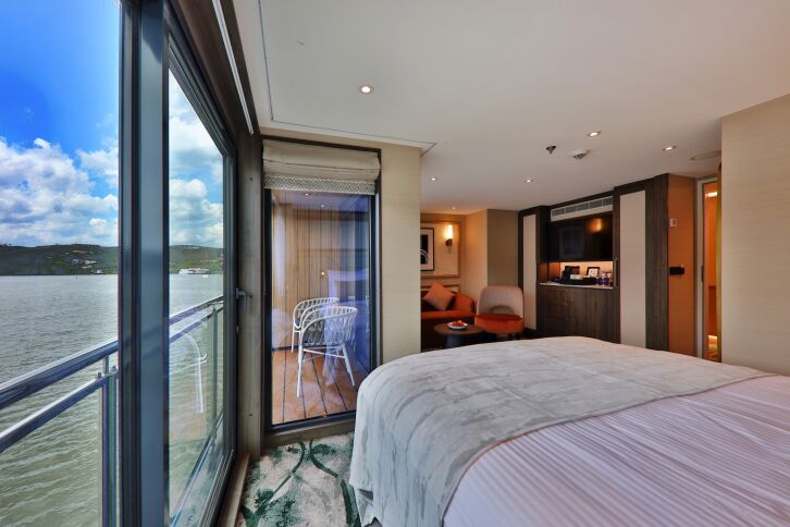 Deluxe Balcony Suite - Diamond Deck on MS Riviera Rose